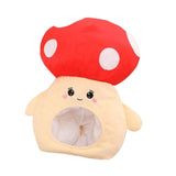 Maxbell Plush Mushroom Hat Party Hats Cosplay Headwear Headdress Stuffed Toy Selfie