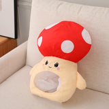 Maxbell Plush Mushroom Hat Party Hats Cosplay Headwear Headdress Stuffed Toy Selfie