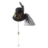 Maxbell Steampunk Top Hat Punk Masquerade Costume Halloween Pirate Headgear Party