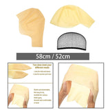 Maxbell Skinhead Cap Bald Cap Cosplay Durable Latex for Movie Fancy Dress Festivals Adult