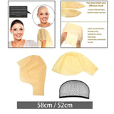 Maxbell Skinhead Cap Bald Cap Cosplay Durable Latex for Movie Fancy Dress Festivals Adult