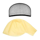 Maxbell Skinhead Cap Bald Cap Cosplay Durable Latex for Movie Fancy Dress Festivals Adult with Hairnet