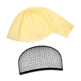 Maxbell Skinhead Cap Bald Cap Cosplay Durable Latex for Movie Fancy Dress Festivals Adult with Hairnet