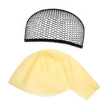 Maxbell Skinhead Cap Bald Cap Cosplay Durable Latex for Movie Fancy Dress Festivals Child with Hairnet