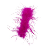 Maxbell Feather Slap Bracelets Decoration Wrist Sleeve for New Year Cosplay Teens Pink