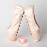 Maxbell Ballet Shoes Ballerina Shoes with Toe Pad Ballet Pointe Slippers