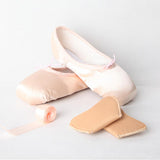 Maxbell Ballet Shoes Ballerina Shoes with Toe Pad Ballet Pointe Slippers