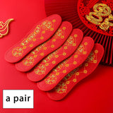 Maxbell Feng Shui Seven Coins Insoles Breathable Replacement for Climbing Camping 37