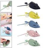 Maxbell Lovely Purse Organizer Pendant Portable Casual for Outdoor Headset Storage Black