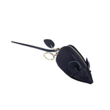 Maxbell Lovely Purse Organizer Pendant Portable Casual for Outdoor Headset Storage Black