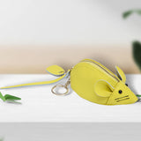 Maxbell Lovely Purse Organizer Pendant Portable Casual for Outdoor Headset Storage Yellow