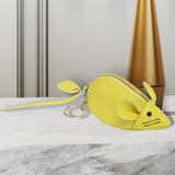 Maxbell Lovely Purse Organizer Pendant Portable Casual for Outdoor Headset Storage Yellow