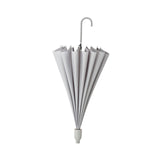 Maxbell Long Handle Umbrella Auto Open Weatherproof Travel Umbrella Rain Umbrellas Gray
