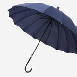 Maxbell Long Handle Umbrella Auto Open Weatherproof Travel Umbrella Rain Umbrellas Blue
