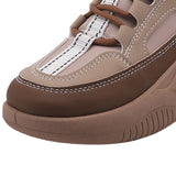 Maxbell Winter Snow Boots Short Boots Thick Soled Anti Slip for Hiking Outdoor Brown 36