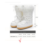 Maxbell Women's Snow Boots Long Boots Anti Slip Water Resistant Ski Boots for Work Style A 35-36