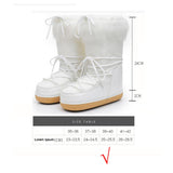 Maxbell Women's Snow Boots Long Boots Anti Slip Water Resistant Ski Boots for Work Style B 39-40