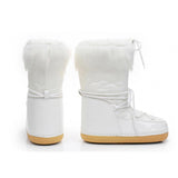 Maxbell Women's Snow Boots Long Boots Anti Slip Water Resistant Ski Boots for Work Style B 41-42