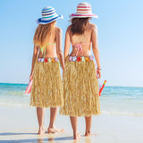 Maxbell hawaiian Skirt Costume Set Fancy Dress Luau National Dress Cosplay 60cm Brown