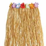 Maxbell hawaiian Skirt Costume Set Fancy Dress Luau National Dress Cosplay 60cm Brown