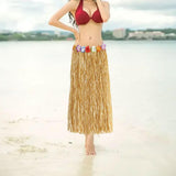 Maxbell hawaiian Skirt Costume Set Fancy Dress Luau National Dress Cosplay 80cm Brown