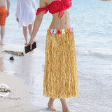 Maxbell hawaiian Skirt Costume Set Fancy Dress Luau National Dress Cosplay 80cm Brown