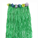 Maxbell hawaiian Skirt Costume Set Fancy Dress Luau National Dress Cosplay 60cm Green