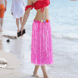 Maxbell hawaiian Skirt Costume Set Fancy Dress Luau National Dress Cosplay 80cm Pink