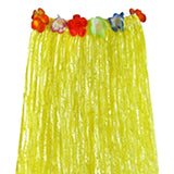 Maxbell hawaiian Skirt Costume Set Fancy Dress Luau National Dress Cosplay 60cm Yellow