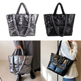 Maxbell Classic Tote Bag Decor Wallets Crafts Large for Dating Birthday Working Grey