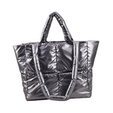 Maxbell Classic Tote Bag Decor Wallets Crafts Large for Dating Birthday Working Grey