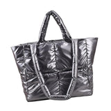 Maxbell Classic Tote Bag Decor Wallets Crafts Large for Dating Birthday Working Grey