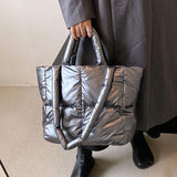 Maxbell Classic Tote Bag Decor Wallets Crafts Large for Dating Birthday Working Grey