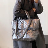 Maxbell Classic Tote Bag Decor Wallets Crafts Large for Dating Birthday Working Grey