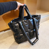 Maxbell Classic Tote Bag Decor Wallets Crafts Large for Dating Birthday Working Black