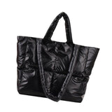 Maxbell Classic Tote Bag Decor Wallets Crafts Large for Dating Birthday Working Black