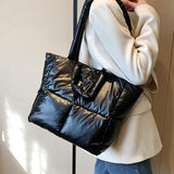 Maxbell Classic Tote Bag Decor Wallets Crafts Large for Dating Birthday Working Black