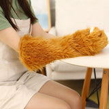 Maxbell Long Paw Gloves Costume Fancy Dress for Stage Performance Birthday