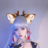 Maxbell Deer Shape Headband Cosplay Ornament Decoration Soft Party Adorable Brown