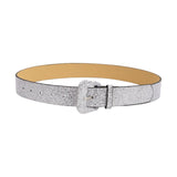 Maxbell Wide Waistband Waistbelt Outfit Casual Ladies Clothes Women Belt Argent