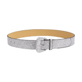 Maxbell Wide Waistband Waistbelt Outfit Casual Ladies Clothes Women Belt Argent
