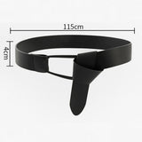 Maxbell Waist Belt Waistband Pendant Costume Accessories for Pants Girls Party Black