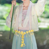 Maxbell Stylish Women Waist Chain Belt Decorative Waistband for Costume Dress Outfit Style A 105cmx8cm