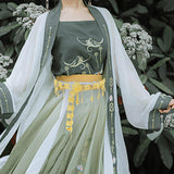 Maxbell Stylish Women Waist Chain Belt Decorative Waistband for Costume Dress Outfit Style C 105cmx8cm