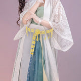 Maxbell Stylish Women Waist Chain Belt Decorative Waistband for Costume Dress Outfit Style C 105cmx8cm