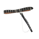 Maxbell Gothic Women Waist Chain Belt for Girls Dress Lightweight for Parties Tassel Double row single Belt