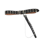 Maxbell Gothic Women Waist Chain Belt for Girls Dress Lightweight for Parties Tassel Double row single Belt