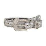 Maxbell 40.6inch Women PU Leather Waist Belt Trousers Jeans Pin Buckle Waist Band