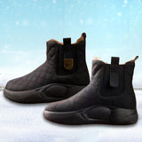 Maxbell Women's Winter Snow Boots Warm Lined Anti Skid for Fishing Trekking Hiker 37 black