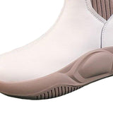 Maxbell Winter Snow Boots Insulated Ankle Boots Autumn Fashion for Walking Trail beige 37